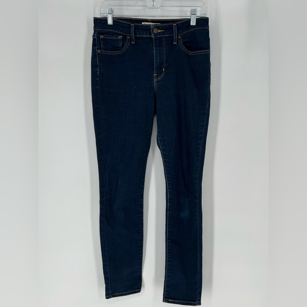 LEVI’S 721 NWOT HIGH‎ RISE DARK BLUE SKINNY JEANS